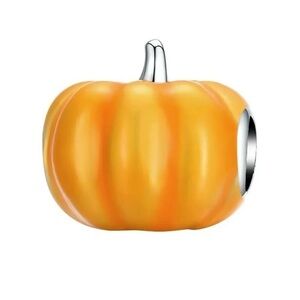 Orange Pumpkin European Charm - Seasonal Limited Edition